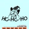 Ho ho ho dog svg