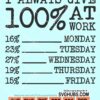 I always give 100% at work svg