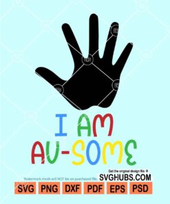 I am au-some svg