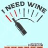I need wine Barometer fuel gauge svg