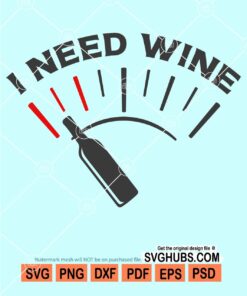 I need wine Barometer fuel gauge svg