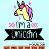 I'm a unicorn svg