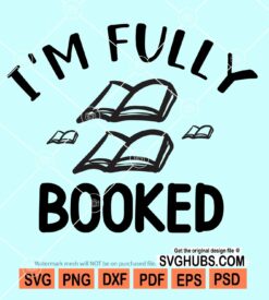 I'm fully booked svg