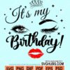 Its my birthday svg