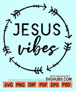 Jesus vibes svg