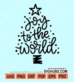 Joy to the world svg