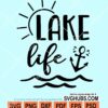 Lake life svg