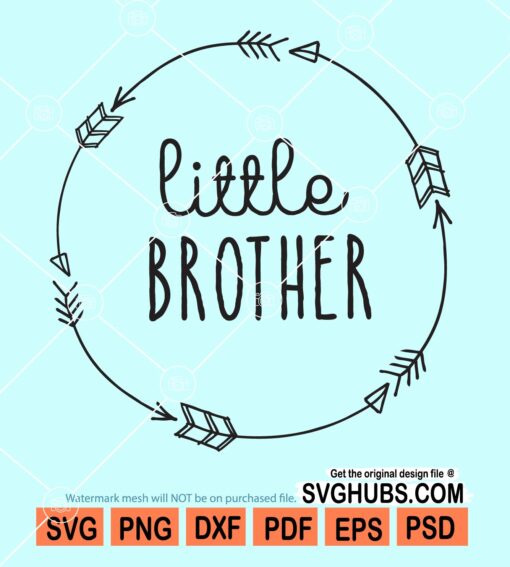Little brother svg