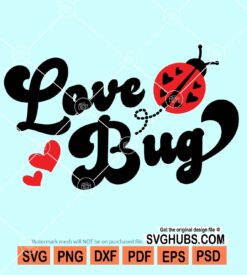 Love bug svg