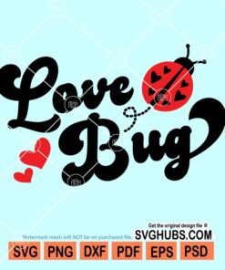 Love bug svg