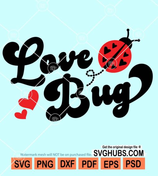 Love bug svg
