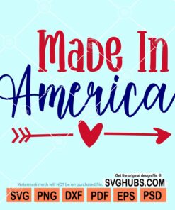 Made in america svg