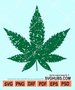 Marijuana leaf svg