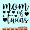 Mom of twins svg