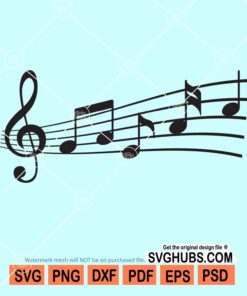 Musical notes svg