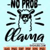 No prob llama svg