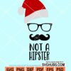 Not a hipster svg
