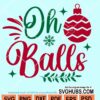 Oh balls svg