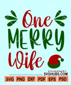 One merry wife SVG