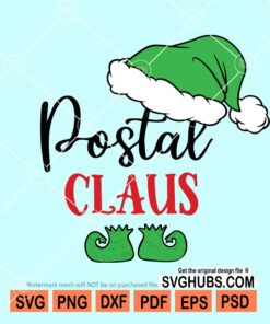 Postal claus SVG