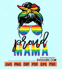 Proud mama svg