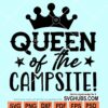 Queen of the campsite svg
