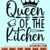 Queen of the kitchen SVG