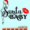 Santa baby svg