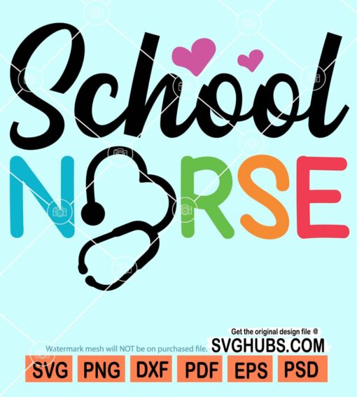 School nurse svg