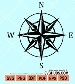 Star compass direction svg