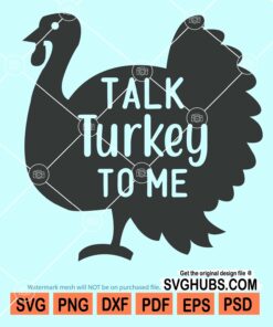 Talk turkey to me svg