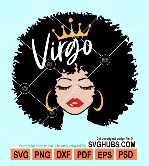 Virgo queen svg