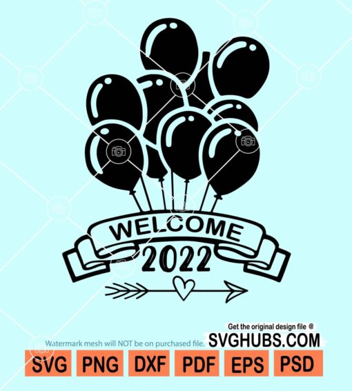Welcome 2022 svg