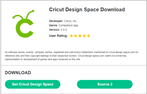 Download Cricut Design Space
