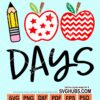 100 Days of school svg