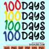 100 Days svg