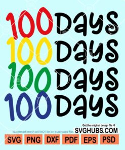 100 Days svg
