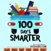 100 days smarter svg