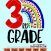 3rd grade rainbow svg