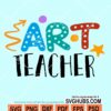 Art teacher svg