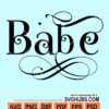 Babe svg