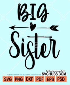 Big sister svg
