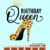 Birthday queen svg