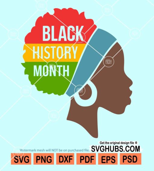 Black history month svg