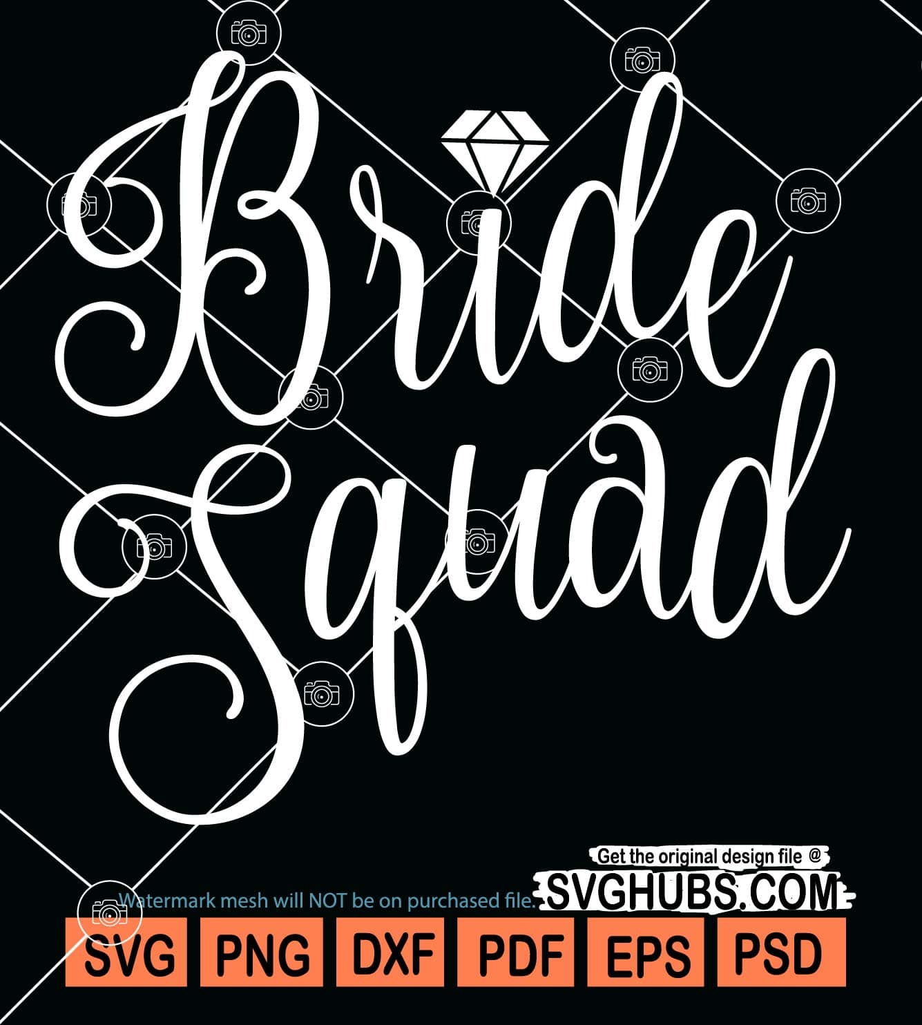 Bride squad svg
