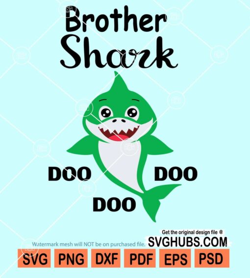 Brother shark svg
