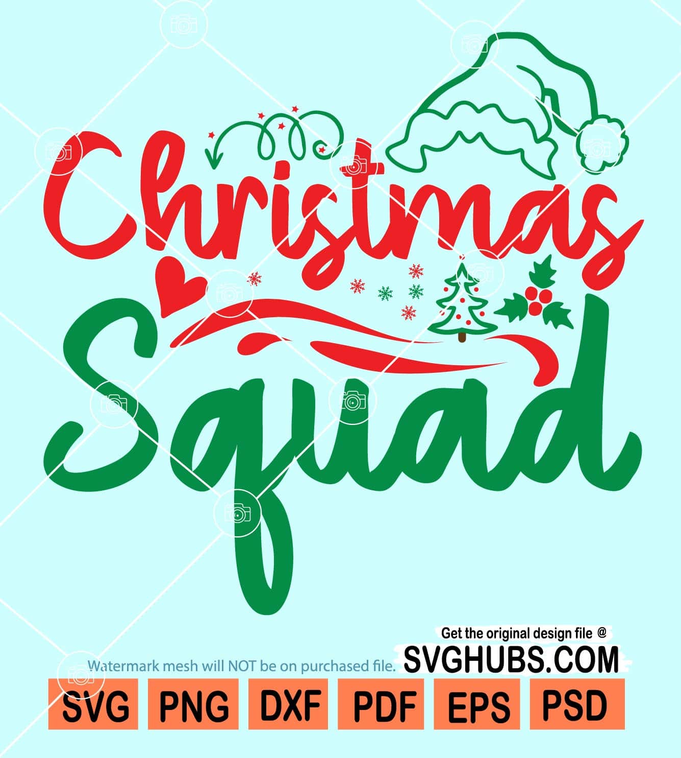 Christmas squad svg, Christmas crew svg, merry christmas svg, christmas