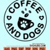 Coffee and dogs svg