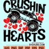 Crushin' hearts truck svg