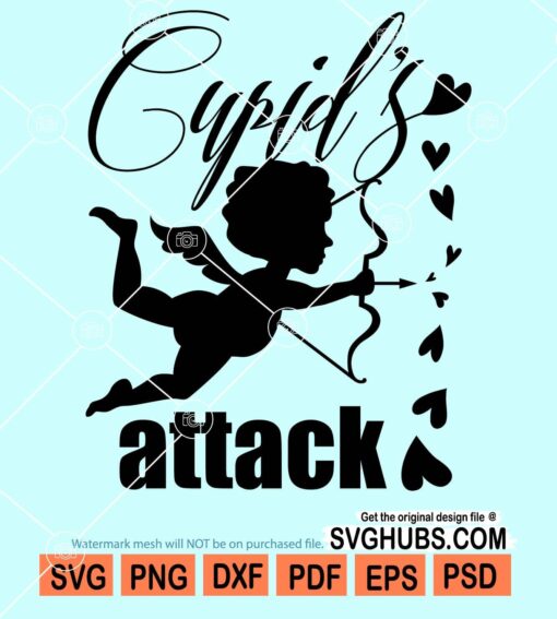 Cupid's attack svg